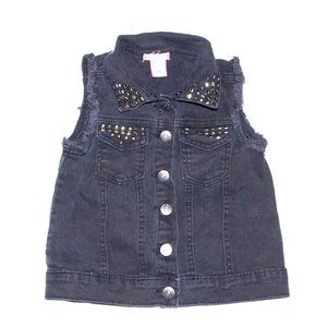 Cutie Fashion Girl’s Jean Denim Vest Size Medium